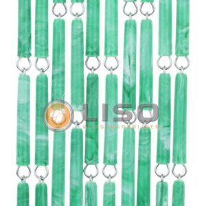 017 - Liso groen gevlamd