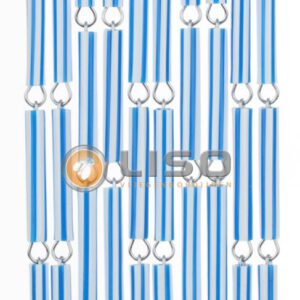 021 - Liso blauw/wit streep