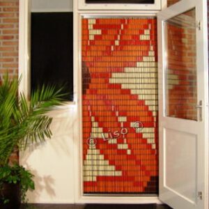 077 Liso oranje bloemen